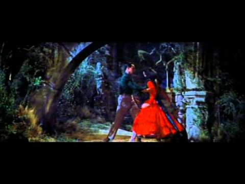 Outtake from Brigadoon Gene Kelly and Cyd Charisse.