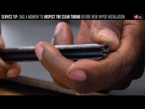 Way Cover Wiper Replacement on Haas VMCs   Haas Automation Service 한글