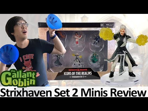 Strixhaven Set 2 - WizKids D&D Icons of the Realms Prepainted Minis