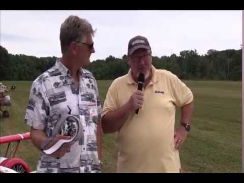 Brian Perkins and his 35% scale Bristol Scout Model-D