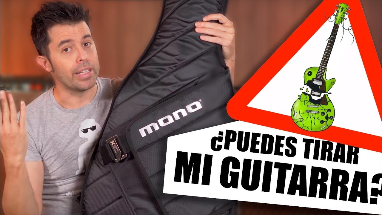 ¿puedes tirar mi guitarra¿Se romperá Prueba de resistencia de Fundas MONO con Fanatic Guitars