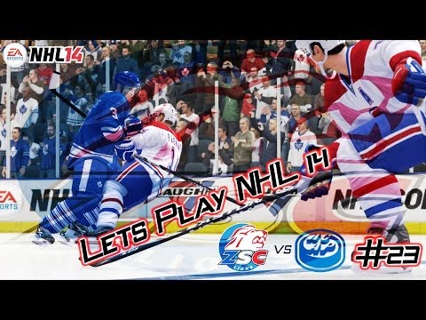 Let's Play NHL 14 #23 ZSC Lions vs. HC Ambrì-Piotta [NLA]