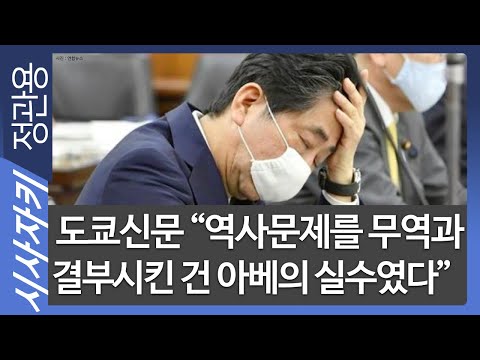 도쿄신문 "역사문제를 무역과 결부시킨 건 아베의 실수였다"