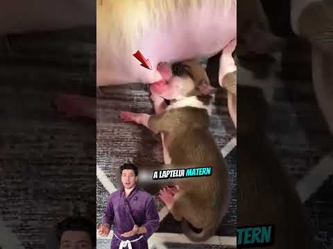 Cățelușul care se bloca