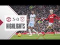 Manchester United 3-0 West Ham | Premier League Highlights