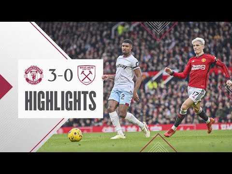 Manchester United 3-0 West Ham | Premier League Highlights