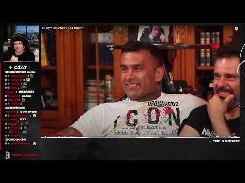 MUTLI OGLĄDA GOATS MŁODY MILIONER VS 14 KOBIET ( MOCNE DYMY!)