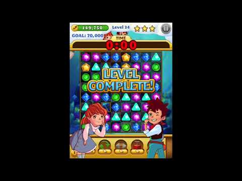 Jewel Mania level 31, 32, 33, 34, 35 ⭐️⭐️⭐️