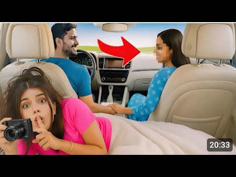 Hiding in my Camera Man's Car *caught him with his Girlfriend*😳
