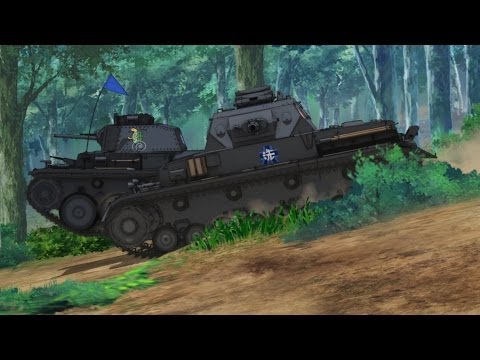 OVA「ガールズ＆パンツァー これが本当のアンツィオ戦です！」劇場本予告