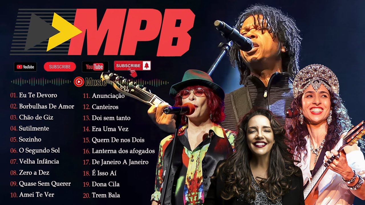 Músicas Antigas MPB - MPB Voz e Violão - Acústico Para Barzinho - Djavan, Fagner, Zé Ramalho #CD6