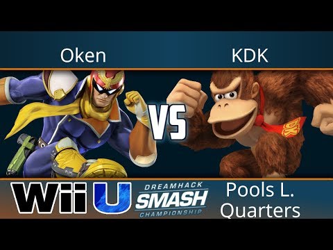Dreamhack Atlanta 2017 - Oken (Falcon) vs KDK (DK) - Smash 4 Pools L. Quarters