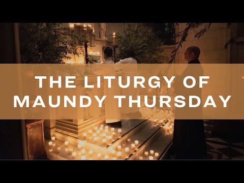 The Liturgy of Maundy Thursday | Trinity Church Wall Street April 6 Broadcast