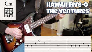 Download lagu Hawaii Five-0 (cover with tabs and chords) mp3