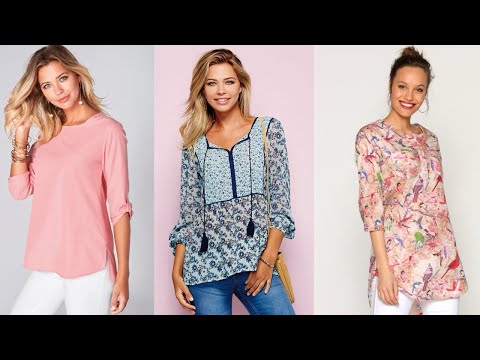 BLUSAS DE MODA PRIMAVERA VERANO 2020 /  blusas sencillas y bonitas / Fashion Love
