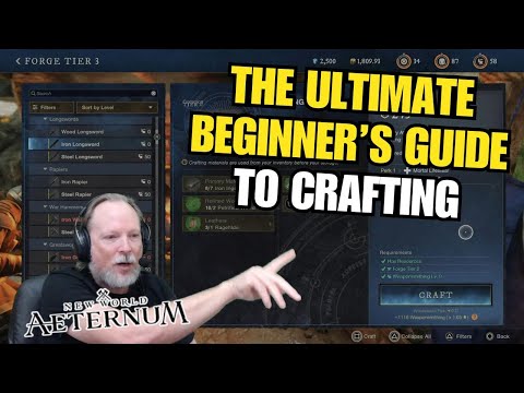 Renfail's Ultimate Beginner's Guide to Crafting In New World: Aeternum