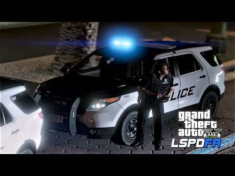GTA 5 LSPDFR Police Mod - Los Santos Nights