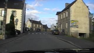 preview picture of video 'Driving Through Belle Isle en Terre, Côtes-d'Armor, Brittany, France 16th July 2010'