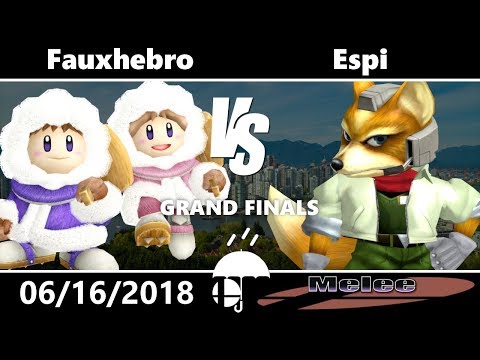 Rain City 2 Melee: Grand Finals - Fauxhebro (Ice Climbers) vs Espi (Fox)