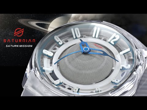 Now on Kickstarter: OVD Saturnian: A Sapphire Crystal Watch With A 3D Saturn