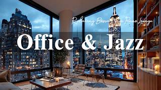 Office Jazz ☕Cozy Cafe Jazz ~ Relaxing Bossa Nova Piano Lounge for a Productive Morning at Home
