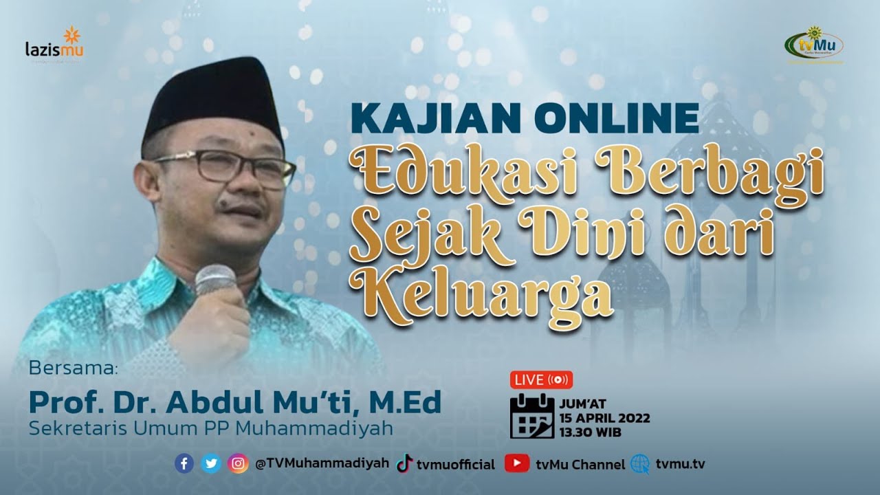 5 Cara Perkenalkan Budaya Filantropi ke Anak Ala Abdul Mu’ti
