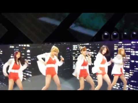 [HD] 121110 SBS K-pop super concert LIVE in LA Kara  Lupin