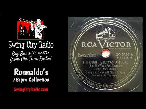 I Thought She Was A Local - Sammy Kaye (78 RPM)