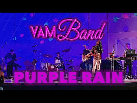 "Purple Rain" ☔️ (Full Song) VAM BAND Prince cover Live @ Royal Palm Beach's Commons Park 9/1/2023!