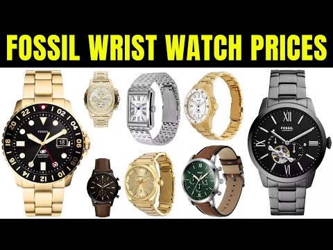 Fossil Wrist Watch Prices 2024 in Philippines for Men & Women | Leather, Silver Stainless Steel