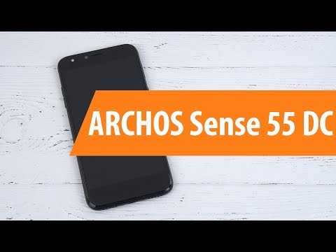 Распаковка ARCHOS Sense 55 DC / Unboxing ARCHOS Sense 55 DC