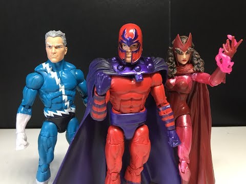 Review: Marvel Legends Amazon Exclusive Magneto, Scarlet Witch, & Quicksliver 3-Pack Action Figures