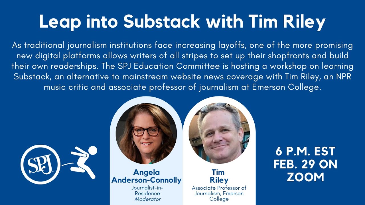 Leap into Substack with Tim Riley
