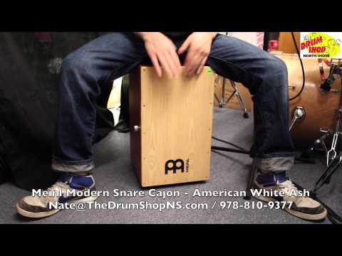 Meinl Modern Snare Cajon - American White Ash - The Drum Shop North Shore