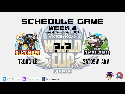 [Bình luận] VictoryRoadVGC World Cup - Trung Lê (Việt Nam) vs Satoshi Arii (New Zealand)