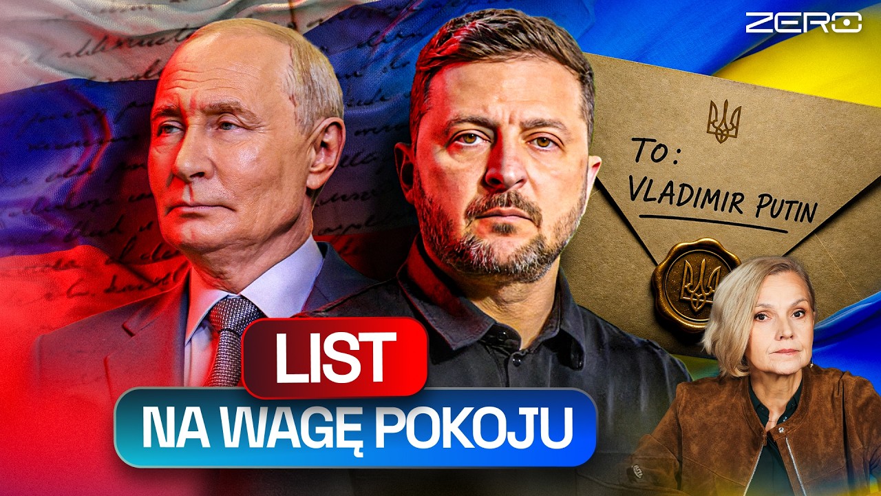 ZEŁENSKI NAPISAŁ DO PUTINA. ATAK NA PETERSBURG I REAKCJA TRUMPA