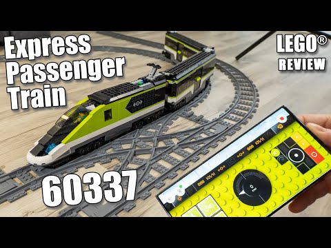 LEGO 60337 Review | LEGO Express Passenger Train | Review 60337 LEGO City 2022 | LEGO Train