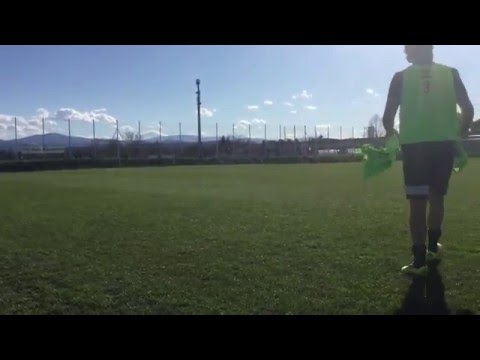 Lucarelli e Cacioli si contendono i compagni per la partita finale di allenamento