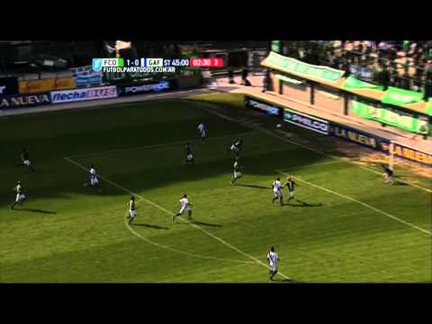 Limousin, héroe en Caballito. Ferro 1 - Guaraní 0. Fecha 29. B Nacional. FPT.