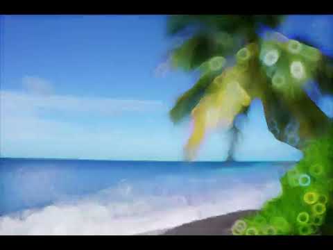 Fall Asleep with Powerful Waves at Night on Museddu Beach - Ocean Sounds for Deep Sleeping