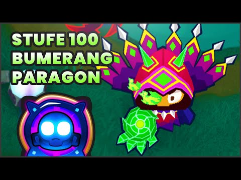 Bumerang Paragon Test (Stufe 1 & Stufe 100) || Bloons TD6