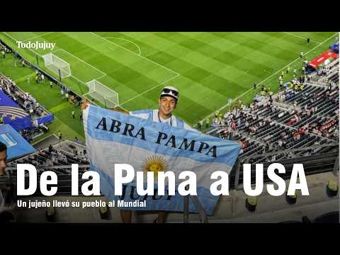 El joven de Abra Pampa que llevó la bandera de Jujuy al Mundial 2026