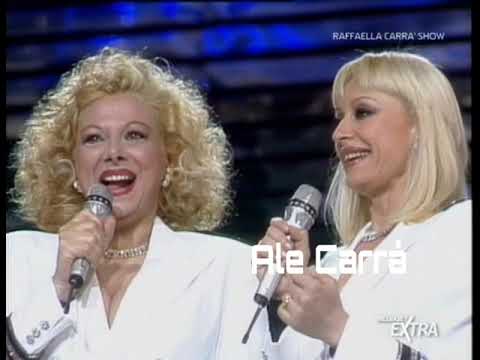 Raffaella Carrà duetto con Sandra Milo  in più anche l'intervista