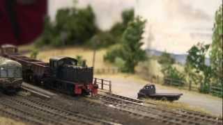 preview picture of video 'Brafferton, a 2mm/ft Finescale Model Railway'