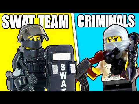 Building a SWAT TEAM in LEGO...