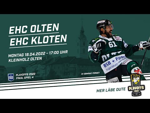 18.4.2022 EHC Olten - EHC Kloten 1:4