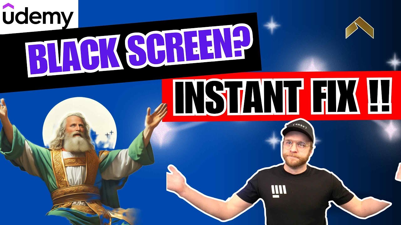 Fix Udemy Black Screen on YouTube