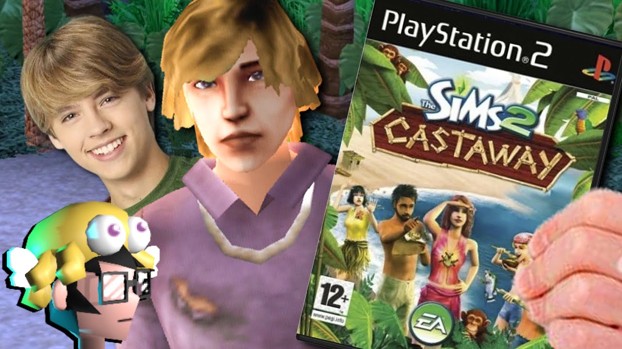 o the sims náufrago de ps2 é estranho