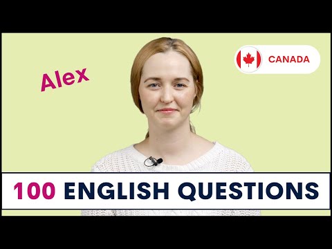 100 Common English Questions with ALEX | How to Ask and Answer English Questions