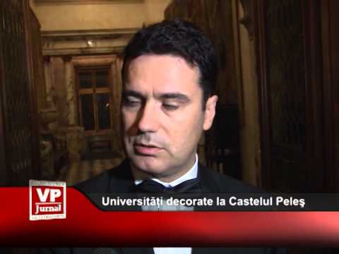 Universități decorate la Castelul Peleş